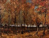 Lane with Poplars by Vincent van Gogh